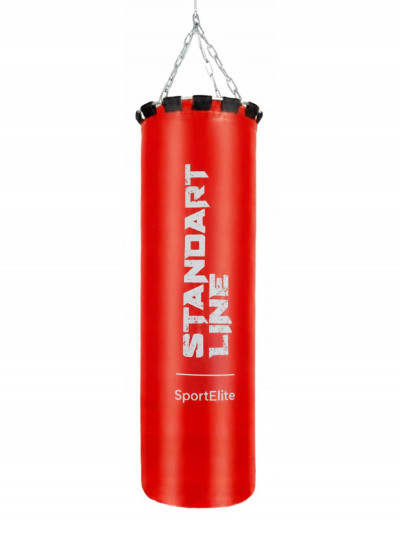 Мешок боксерский SportElite STANDART LINE   75см, d-26, 20кг, красный